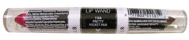 Wet n Wild Perfect Pair Lip Wand Lipstick & Lip Liner, Pretty Pocket Pair #118A (pack of 3)